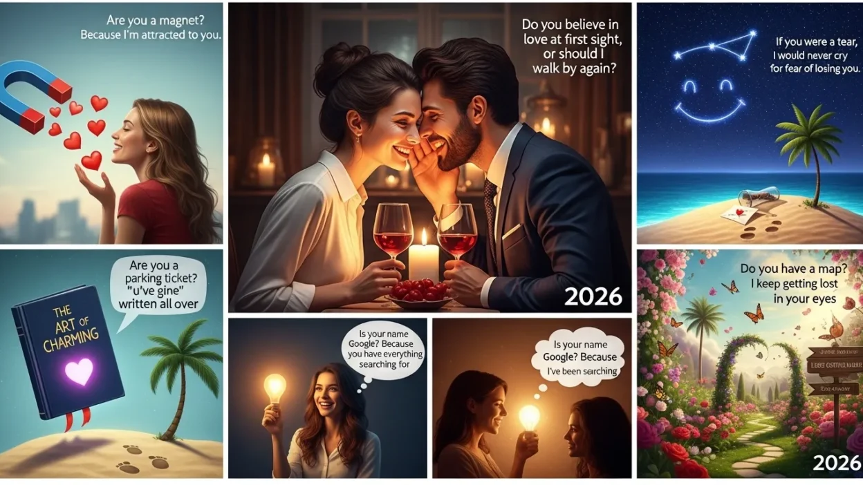 Romantic Pick Up Lines for Girlfriend