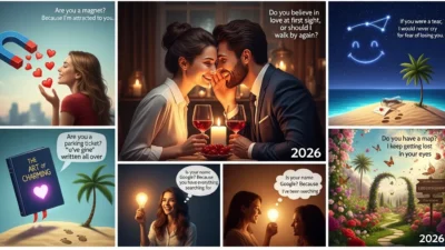 Romantic Pick Up Lines for Girlfriend