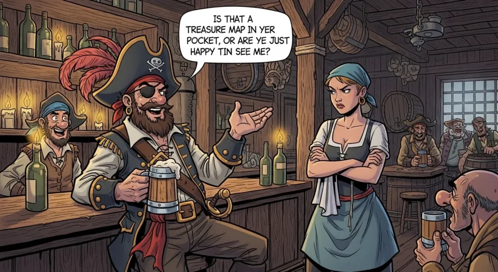 Wild Pirate Pick Up Lines