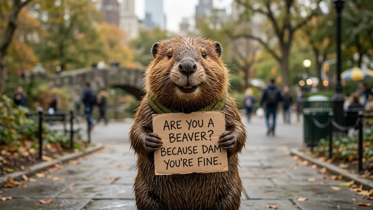 Are You a Beaver Pick Up Lines