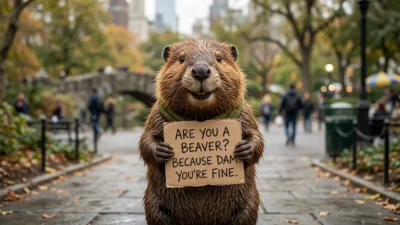 Are You a Beaver Pick Up Lines