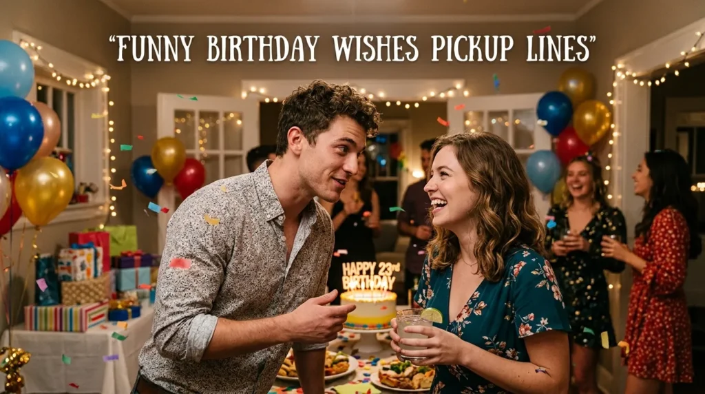 Funny Birthday Wishes Pickup Lines