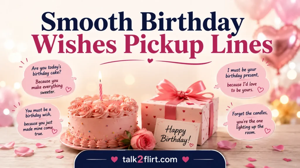 Smooth Birthday Wishes Pickup Lines